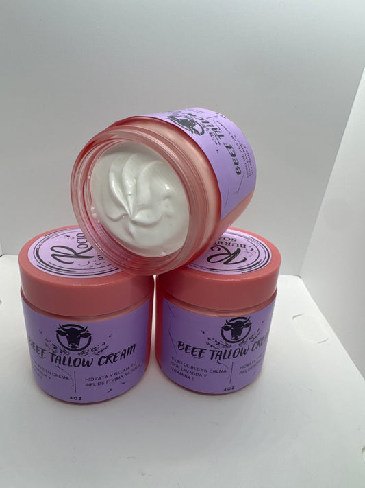 Crema hidratante cebo de res