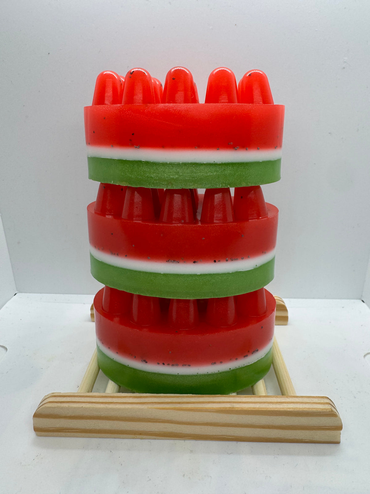 Jabón de sandía con cemillas de amapolas y vitamina E