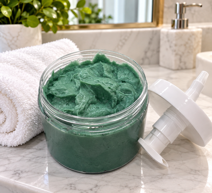 Mascarilla capilar reparadora de espirulina
