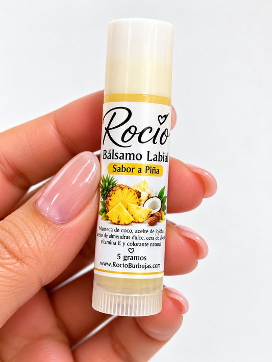 Bálsamo de piña para los labios