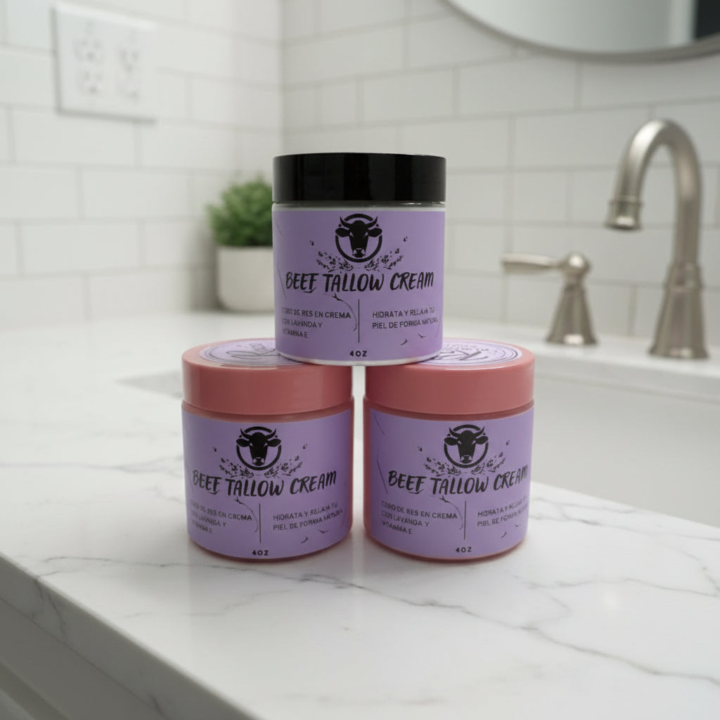 Crema hidratante cebo de res